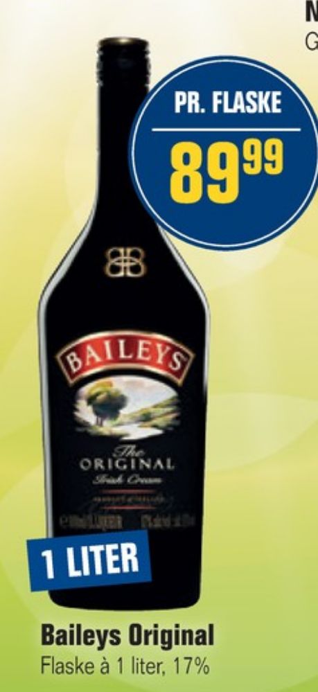 Baileys Original, Likør