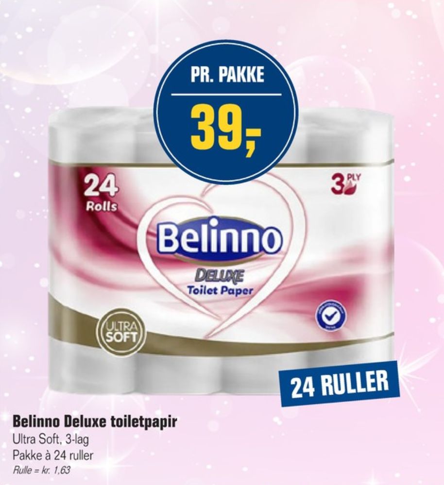 Belinno, Toiletpapir