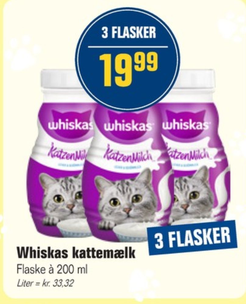 Whiskas, Kattemælk