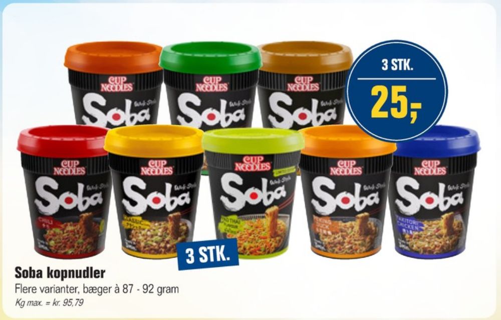 Nissin Soba, Soba Chili Noodles