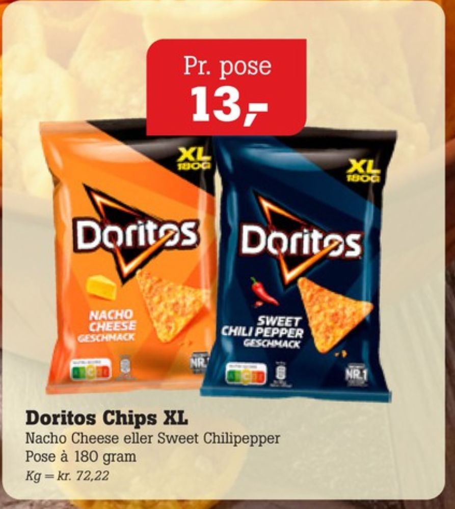 Doritos, Nacho Cheese Chips