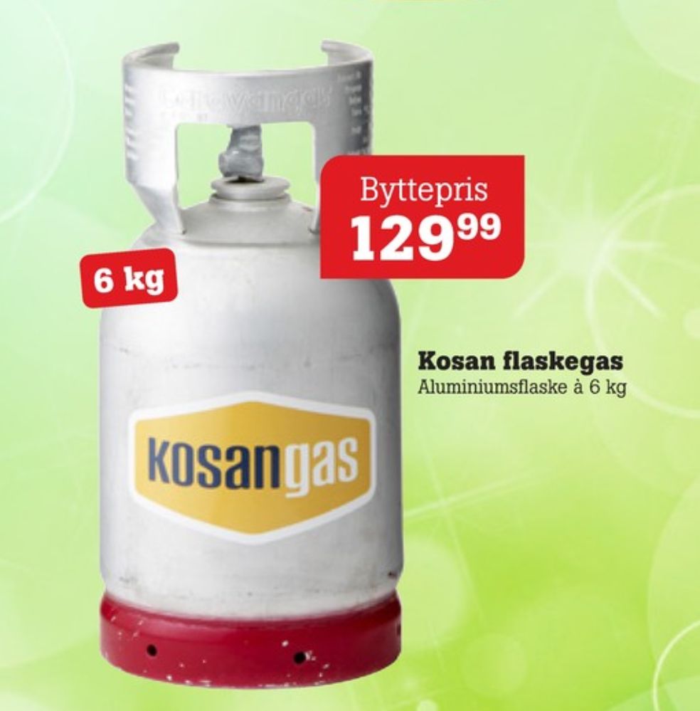 Kosan, Gasflaske