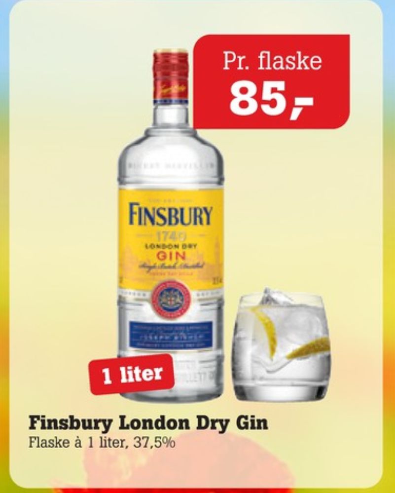 Finsbury London Dry, Gin