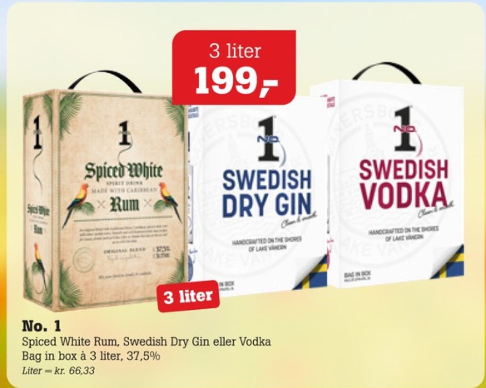 No.1, Vodka