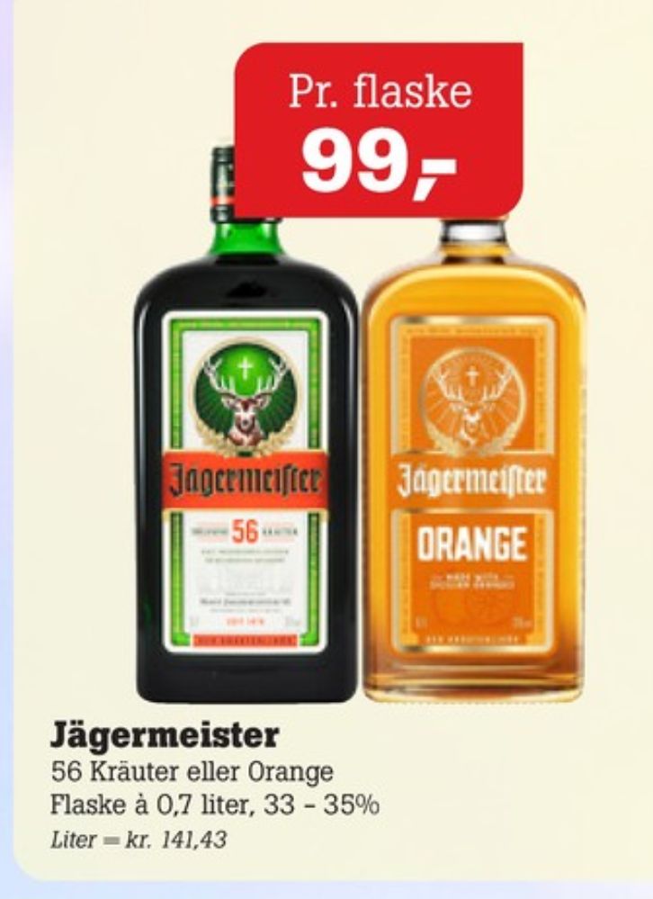 Jägermeister, Bitter