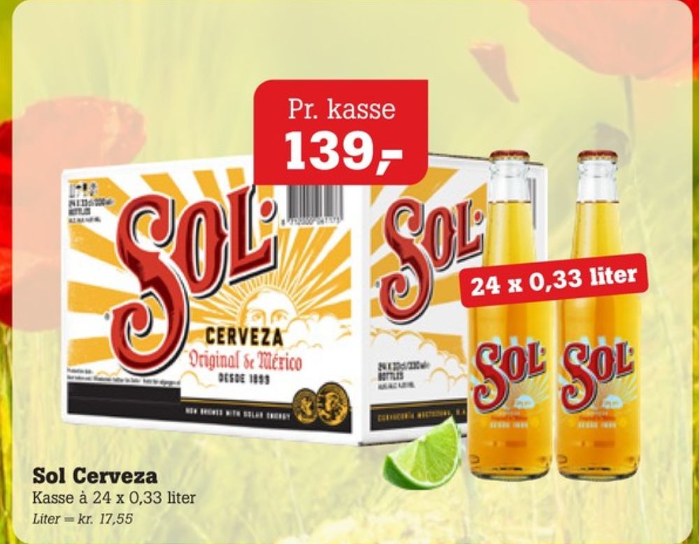 Sol, Specialøl 24 pk.