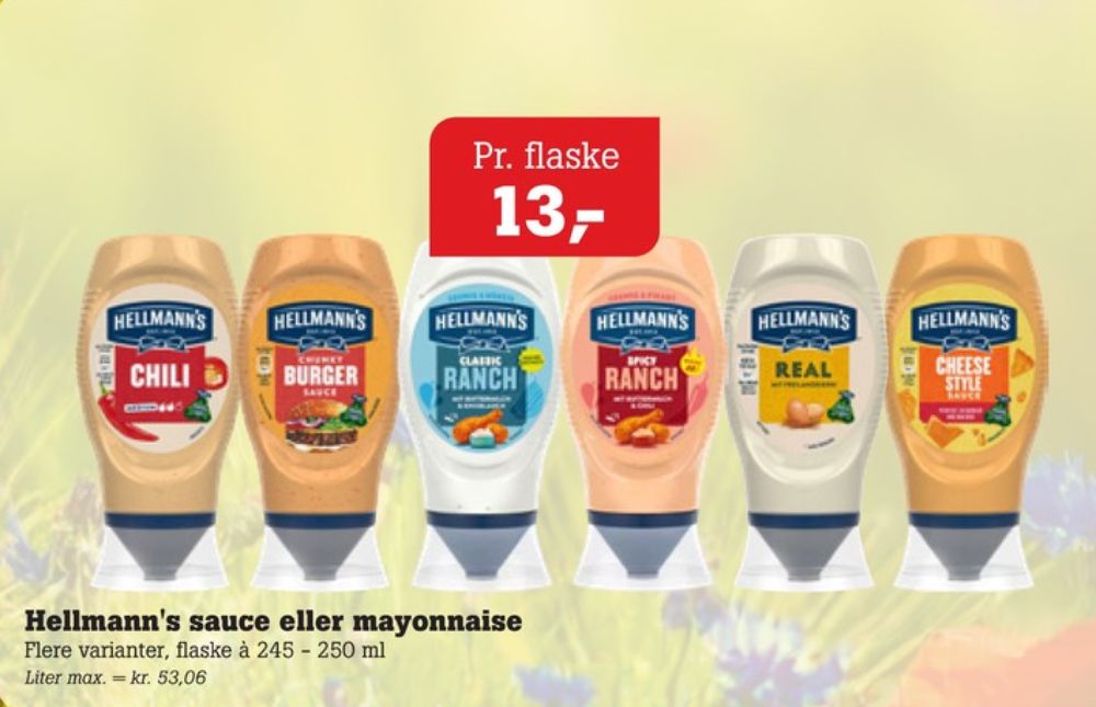 Hellmanns, Cheese Style Sauce