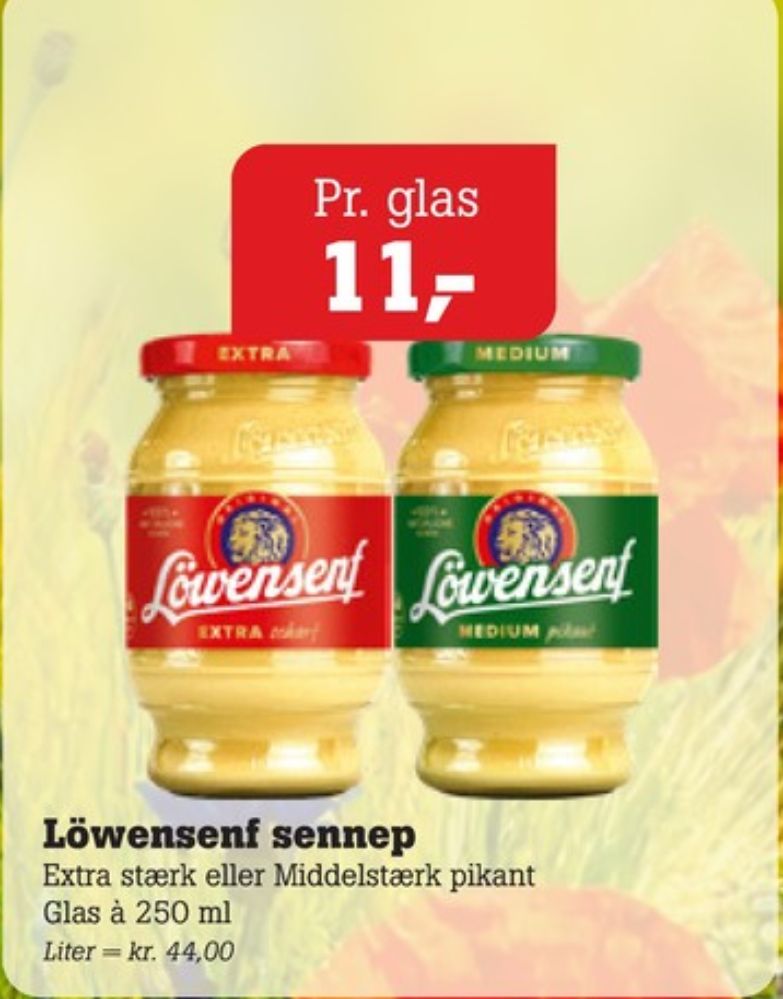 Löwensenf, Sennep Stærk