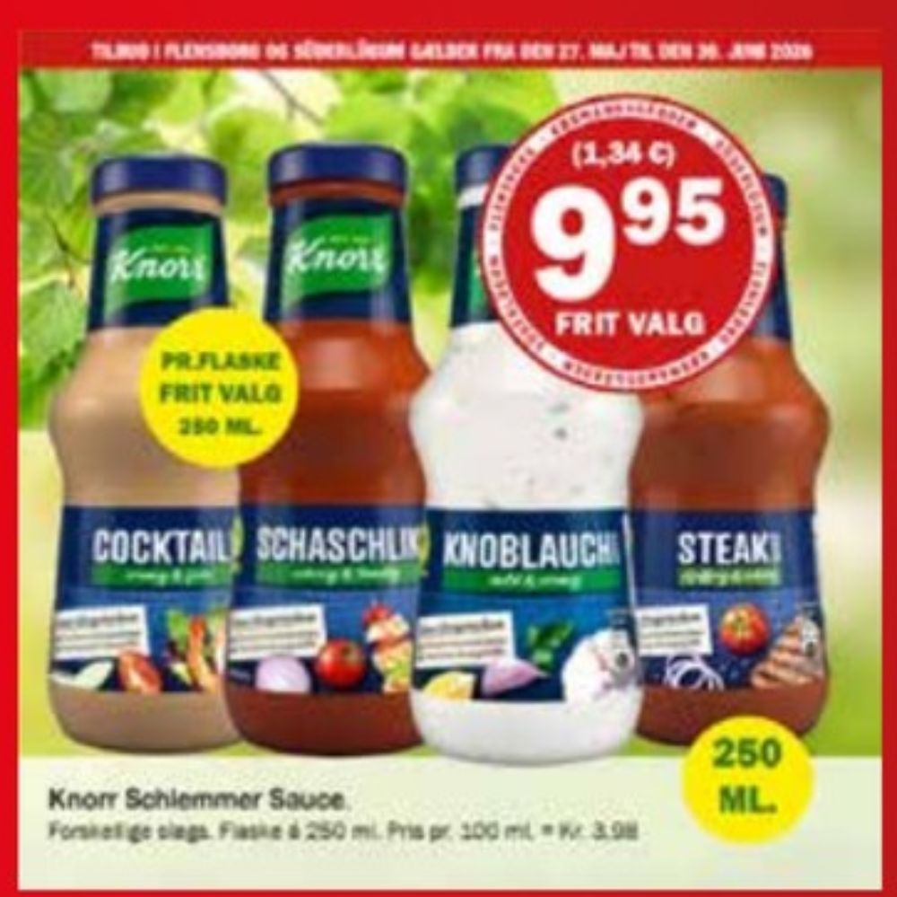 Knorr Diner, Schaschlik Sauce
