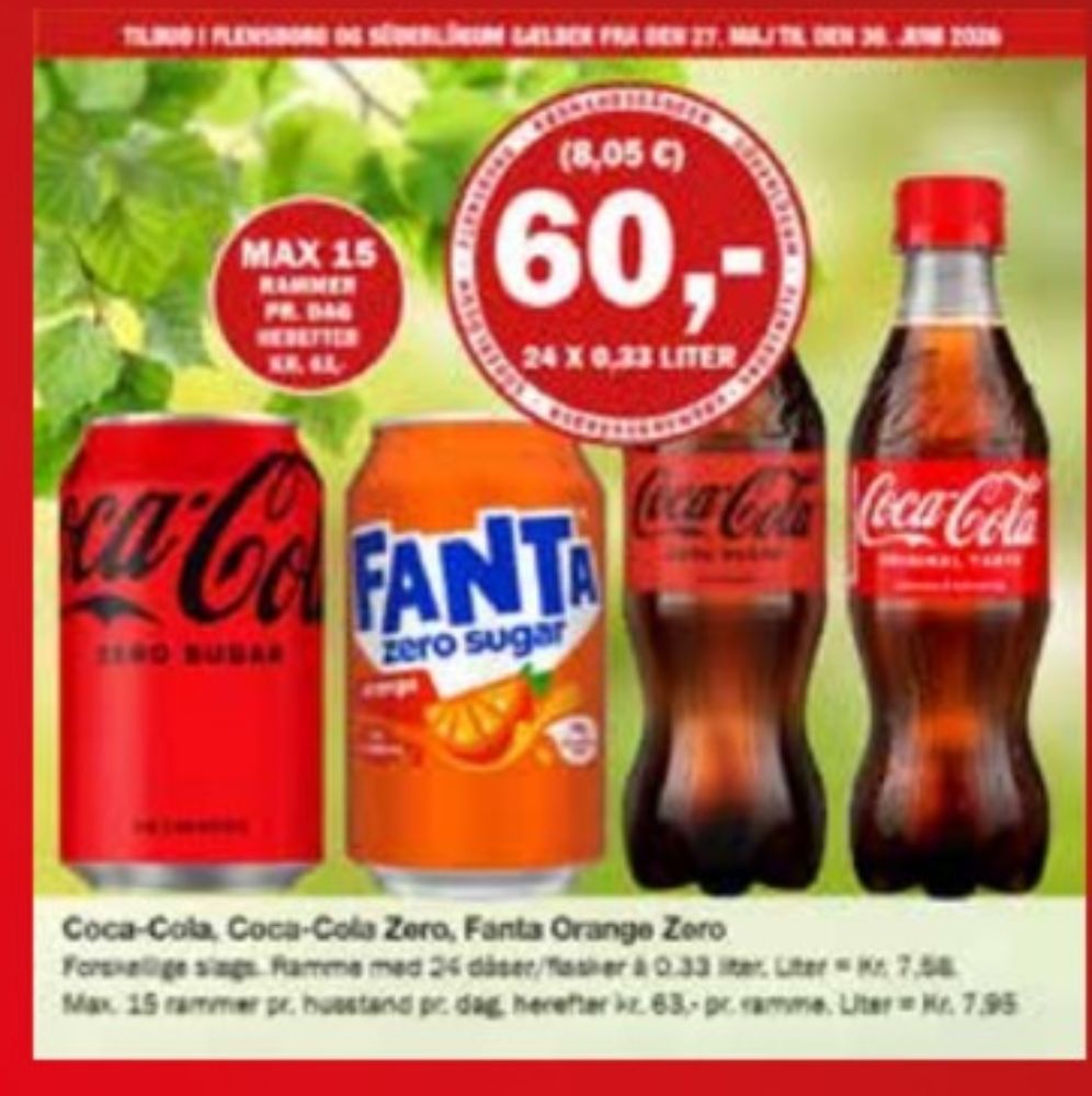 Coca Cola Zero, Cola 24 pk.
