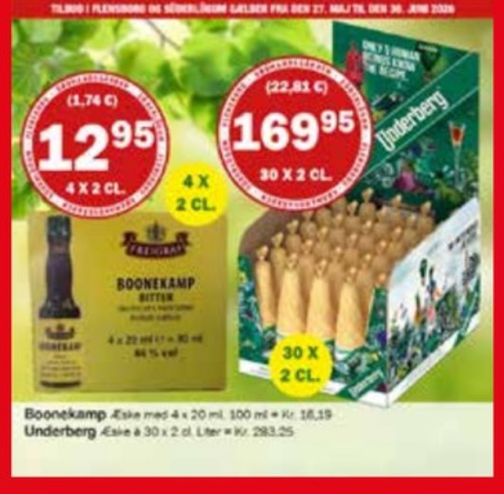 Underberg, Bitter