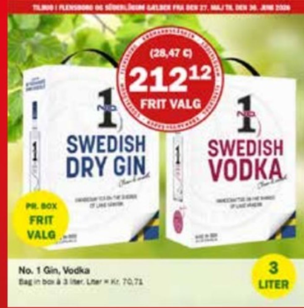 No.1, Vodka