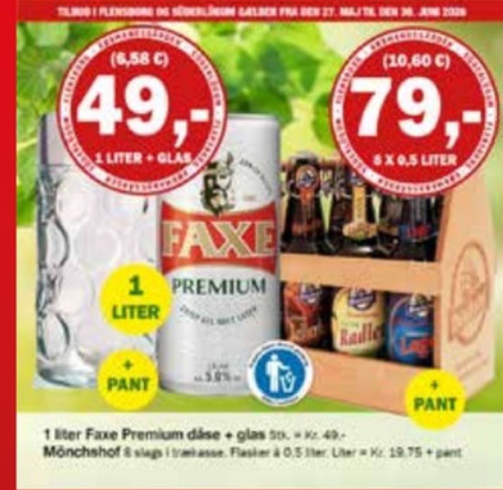 Faxe Premium, Øl
