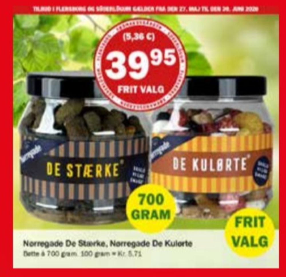 Nørregade De Kulørte, Bolsjer