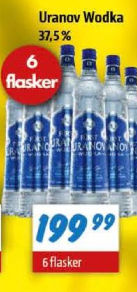 Fürst Uranov, Vodka