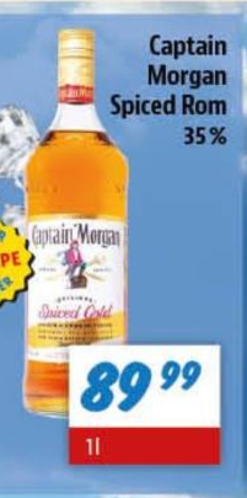Captain Morgan Spiced Gold, Rom