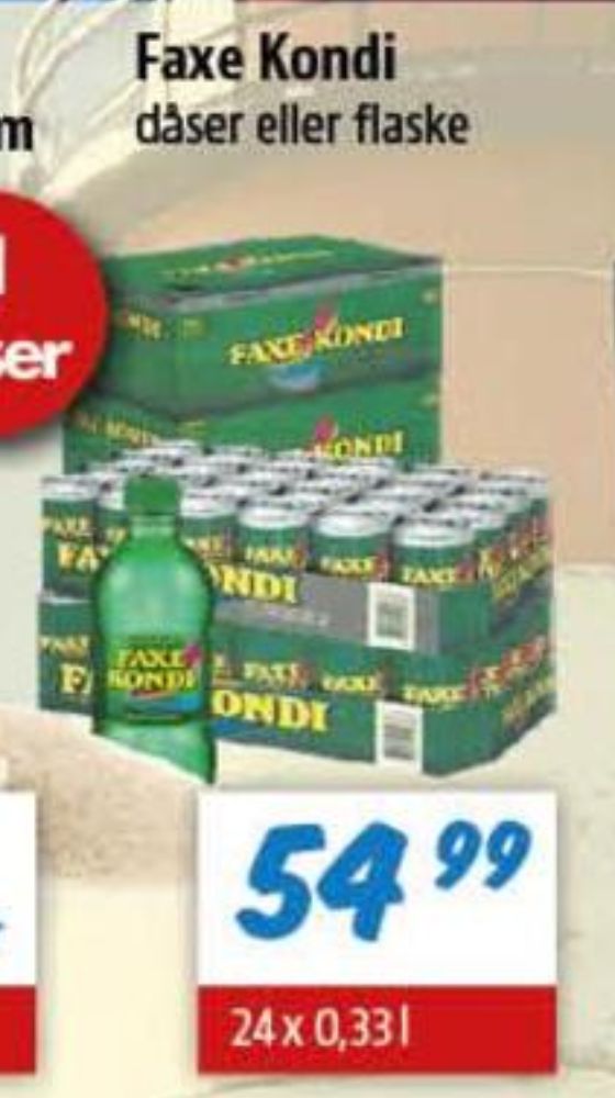 Faxe Kondi, Sportssodavand 24 pk.