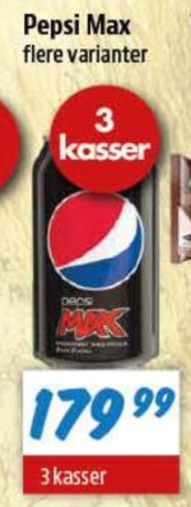 Pepsi Max, Cola 24 pk.