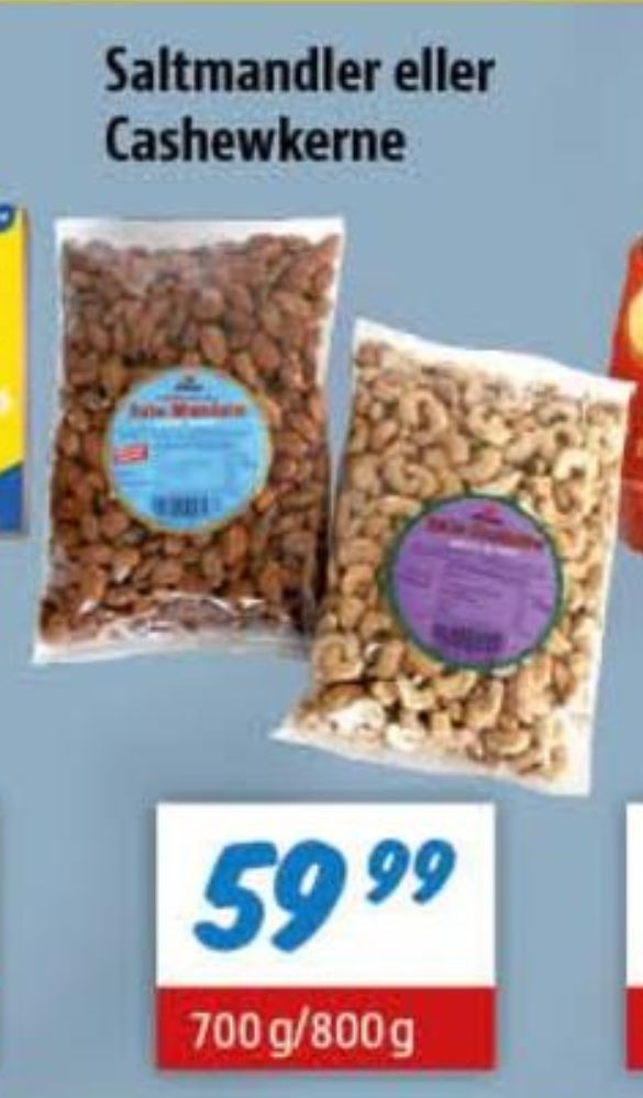 Rexim, Cashewnødder