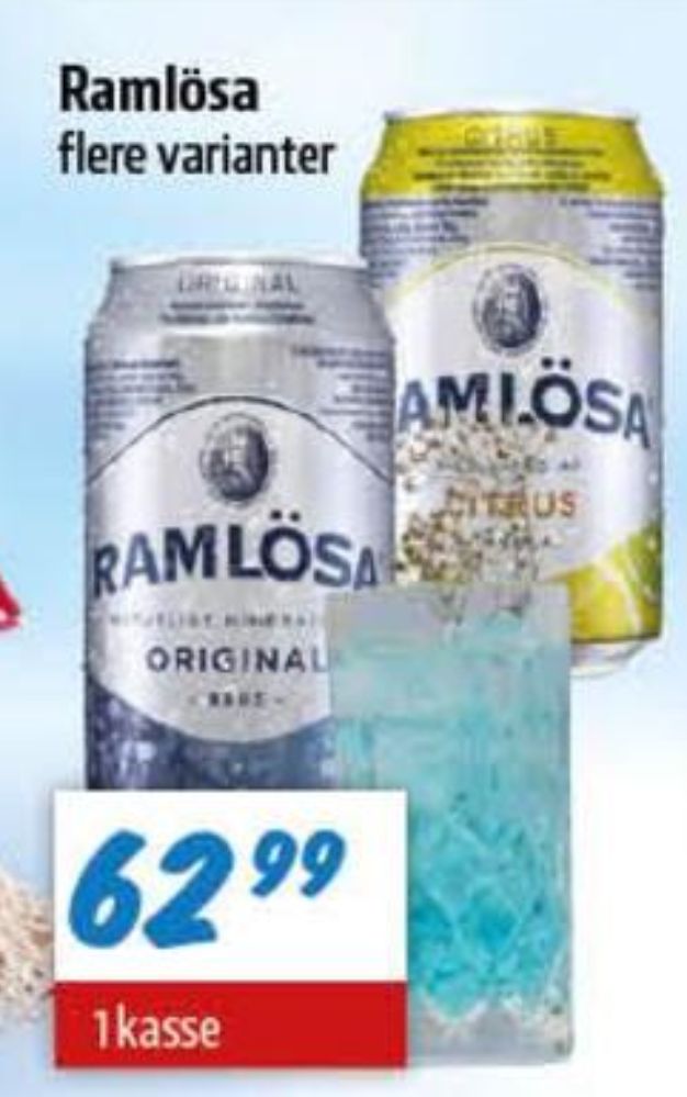 Ramlösa Original, Mineralvand med brus