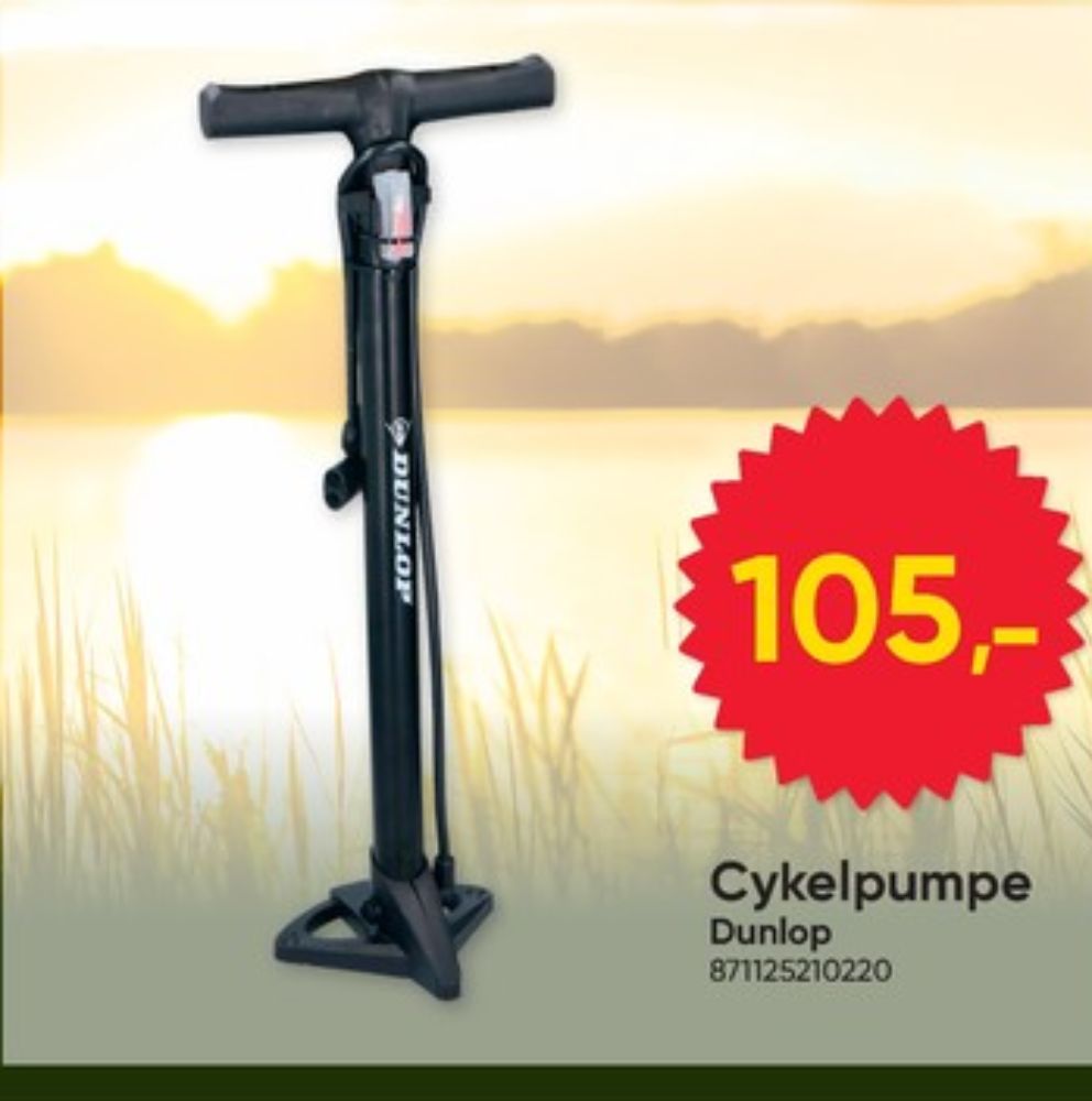Dunlop, Cykelpumpe
