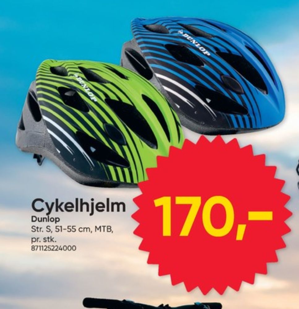 Dunlop, Cykelhjelm
