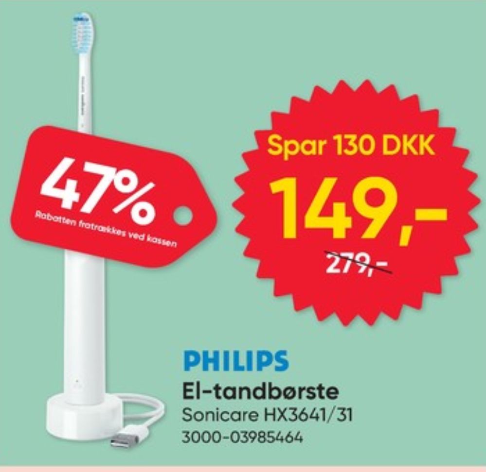 Philips, Eltandbørste