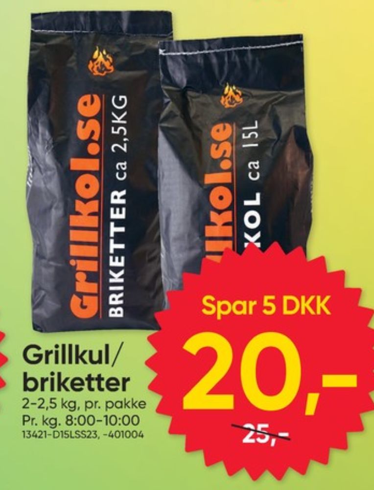 Grillbriketter