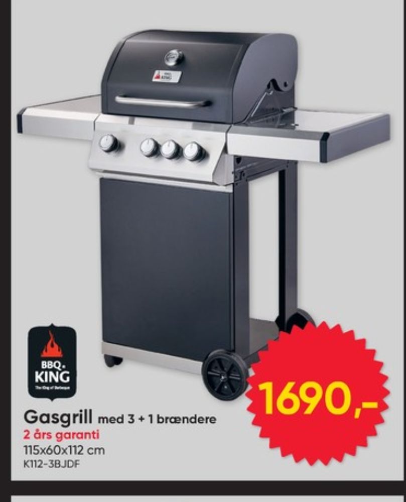 BBQ King, Gasgrill
