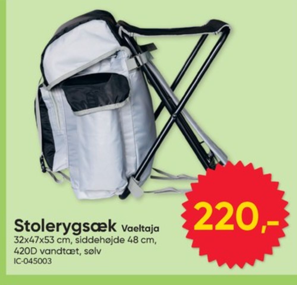 Vaeltaja, Rygsæk