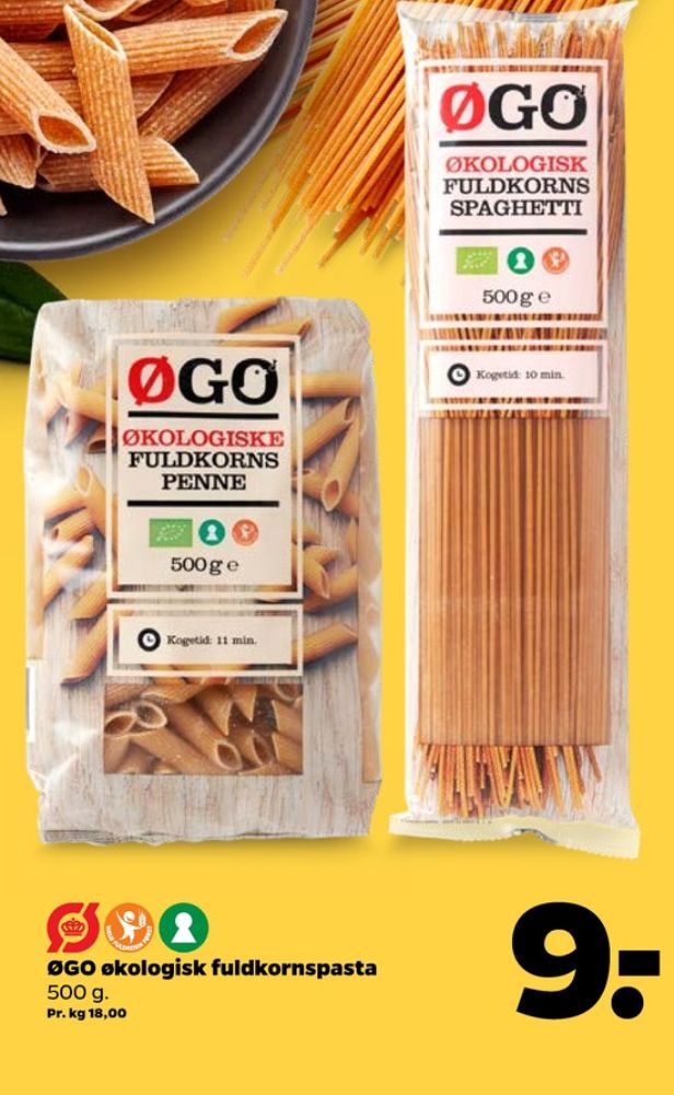 ØGO, Fuldkornsspaghetti