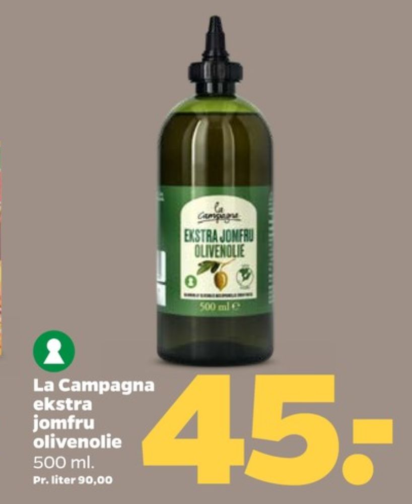 La Campagna, Olivenolie