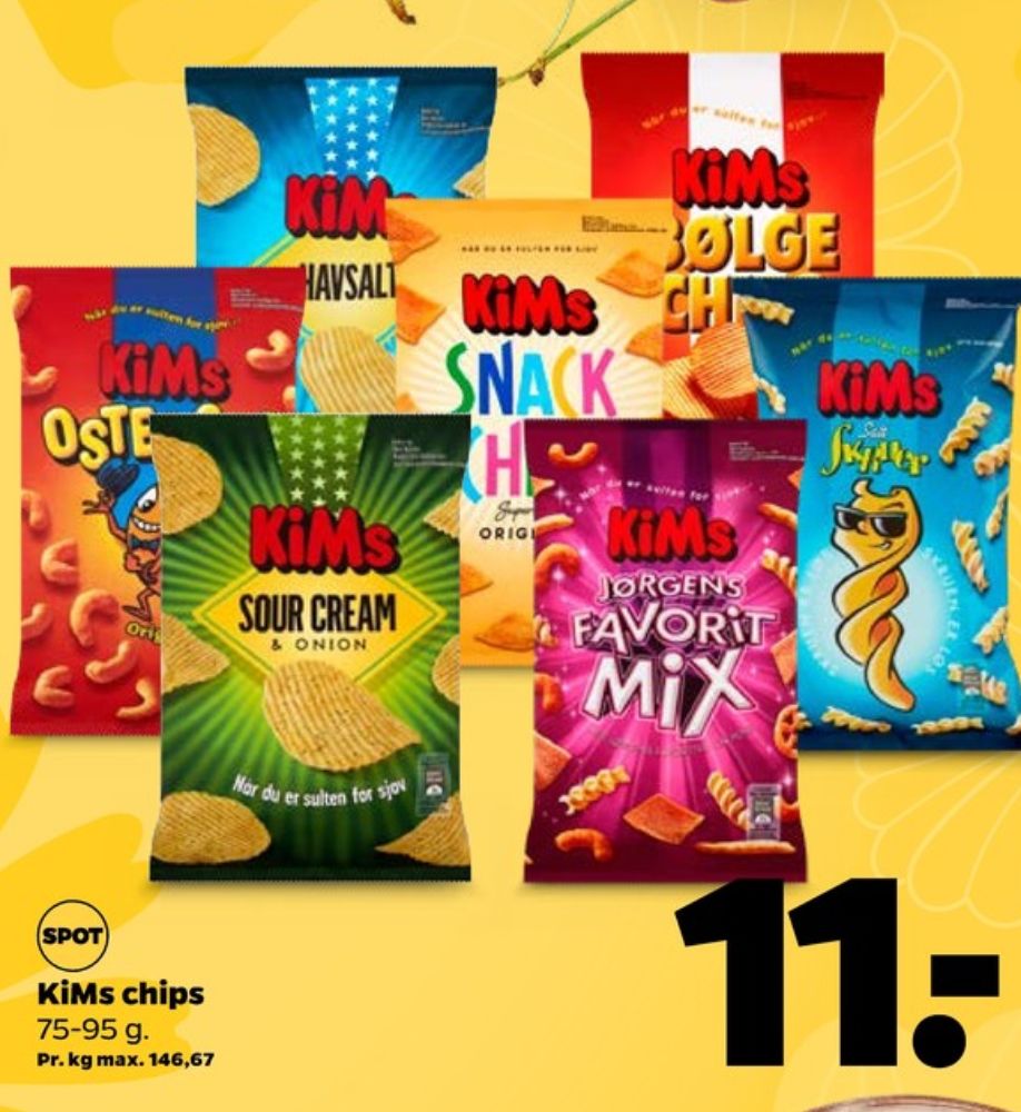 Kims, Sour Cream & Onion Chips