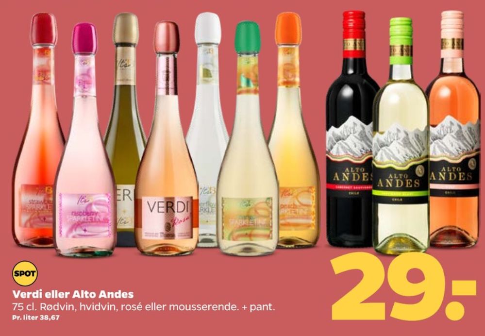 Verdi, Italiensk Mousserende Vin
