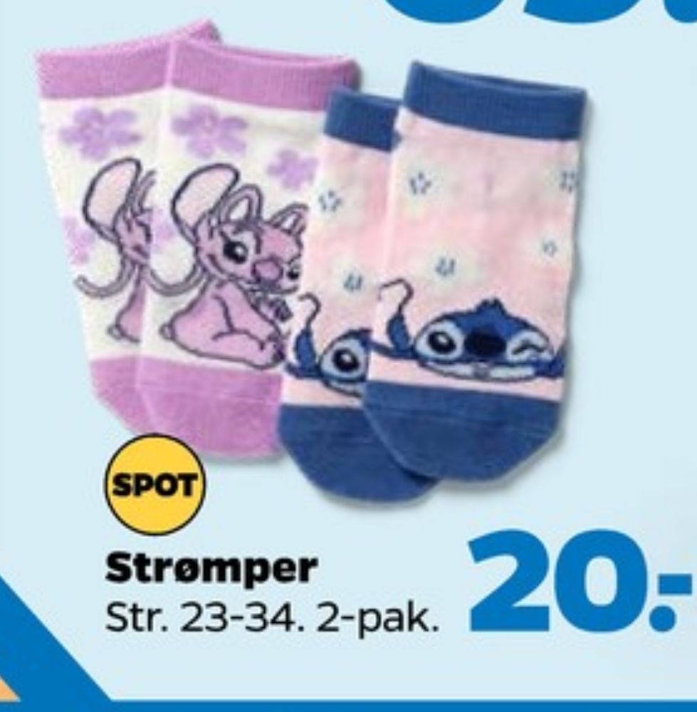 Disney, Strømper