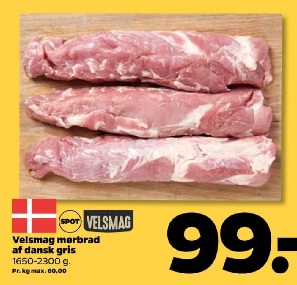 Velsmag, Grisemørbrad