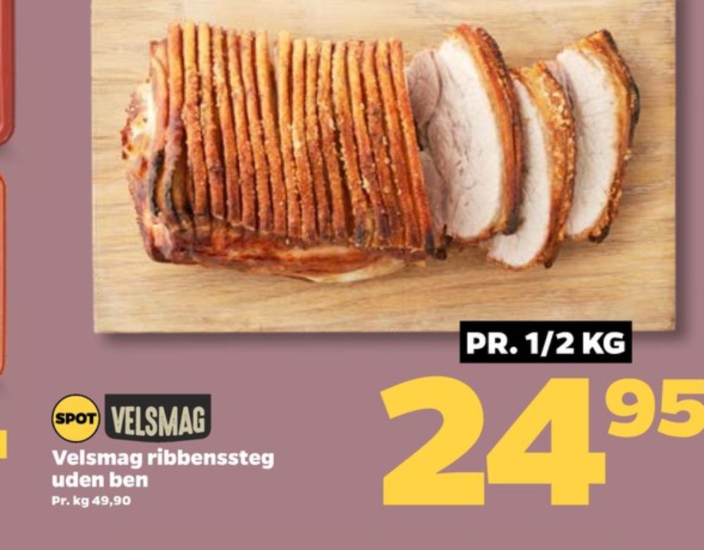 Velsmag, Ribbensteg