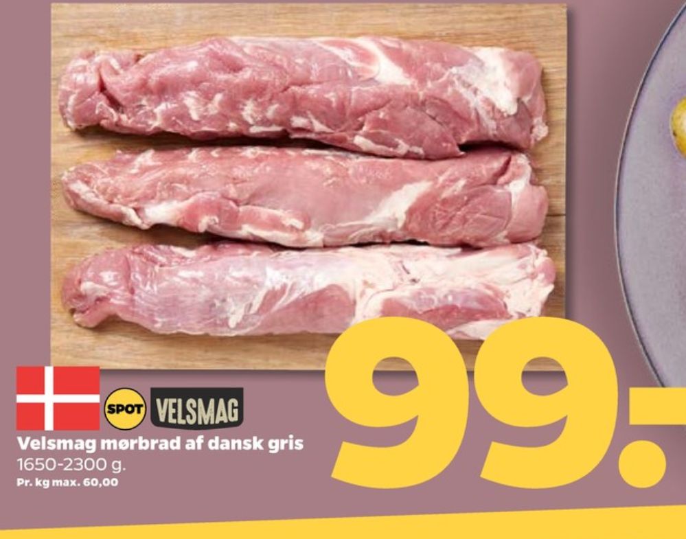 Velsmag, Grisemørbrad