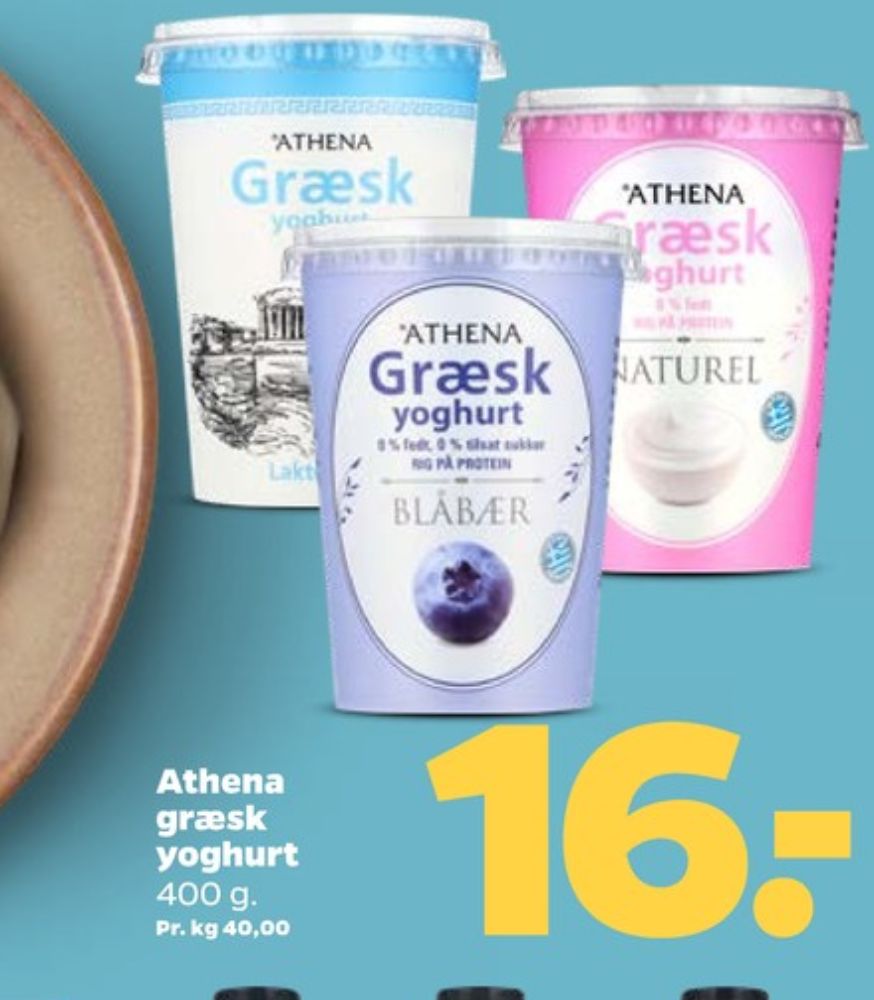 Athena, Græsk Yoghurt 10%