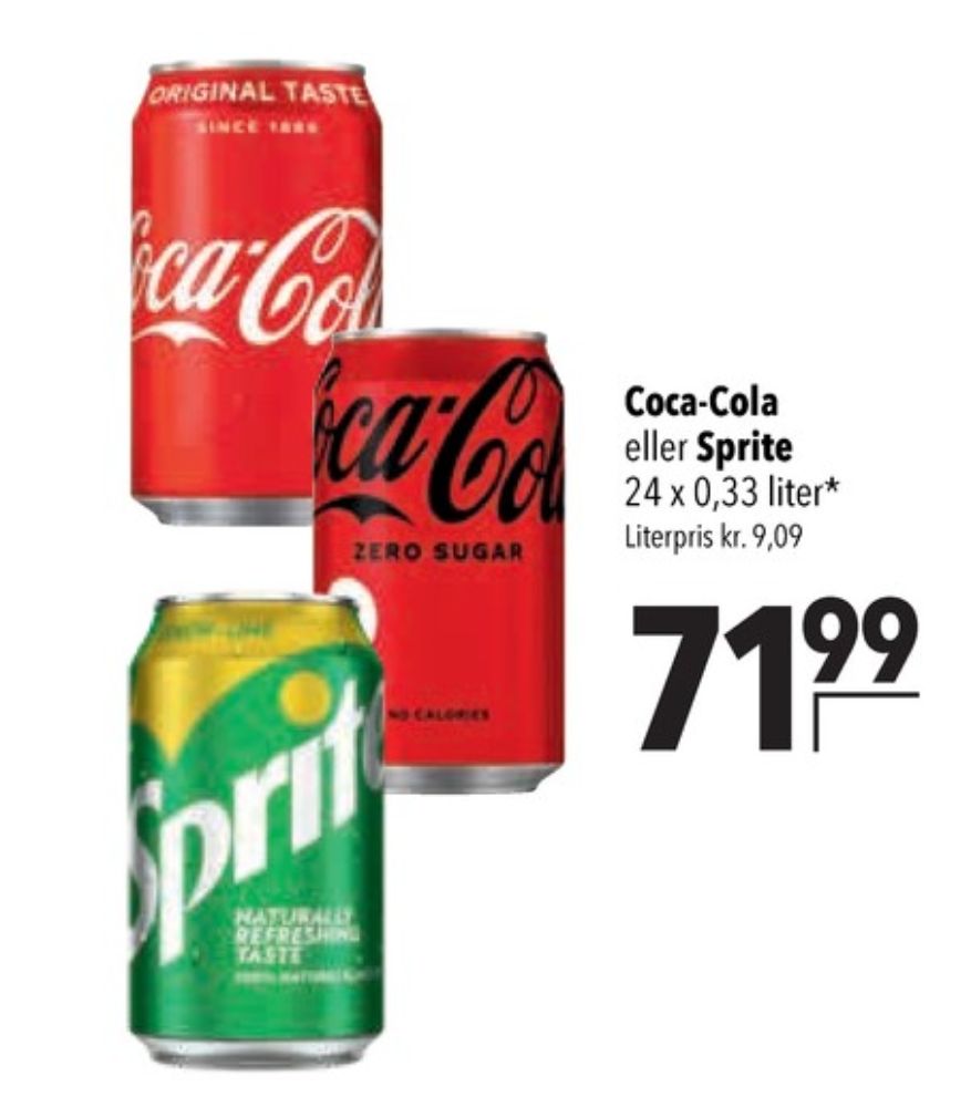 Coca Cola Zero, Cola 24 pk.