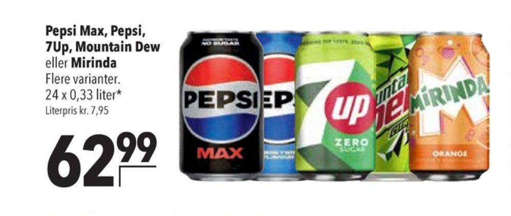 7-up Zero, Sportssodavand 24 pk.