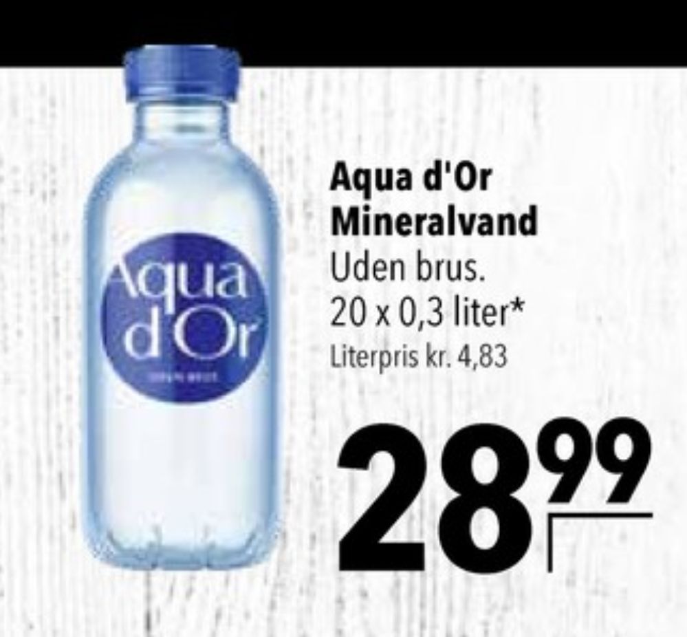 Aqua d'Or, Mineralvand uden brus 20 pk.