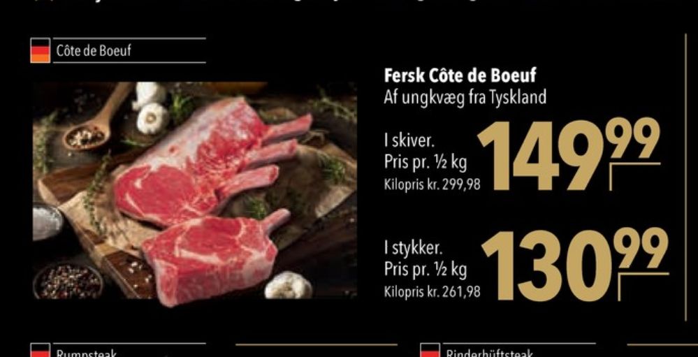 Meisterfrisch, Cote de Boeuf