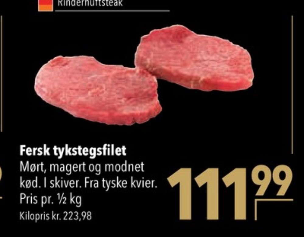 Silver Fern Farms, Lammetykstegsfilet
