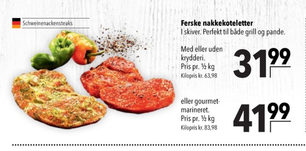 Nakkekoteletter