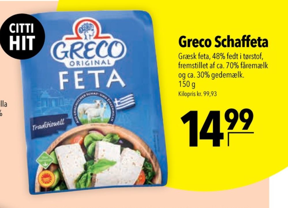 Greco, Feta