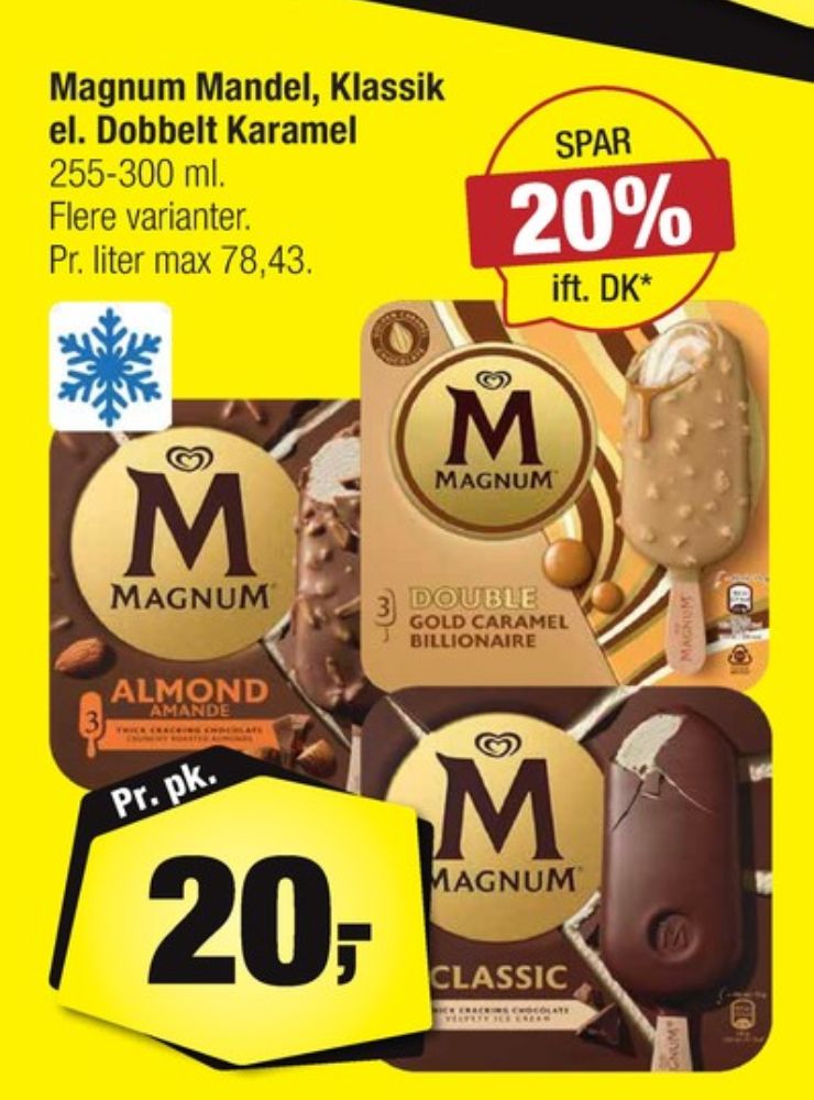Frisko Magnum, Double Caramel ispinde