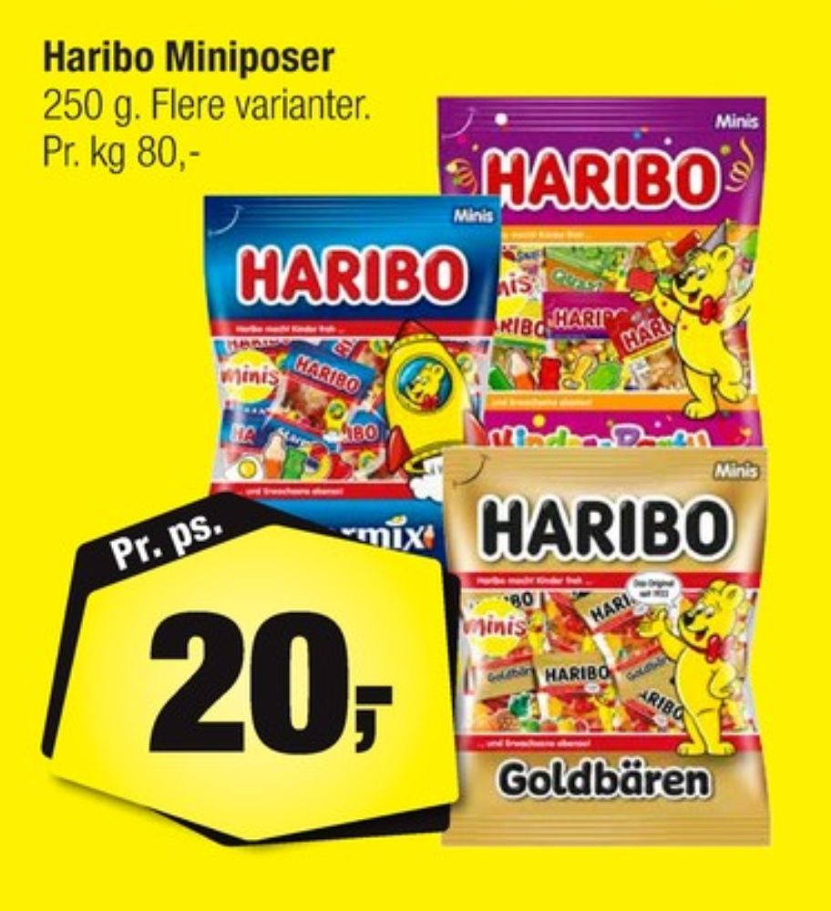 Haribo Goldbären, Slikpose Mini