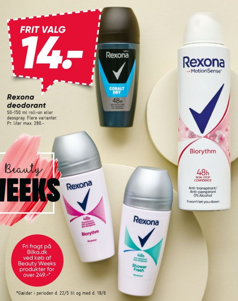 Rexona, Deospray