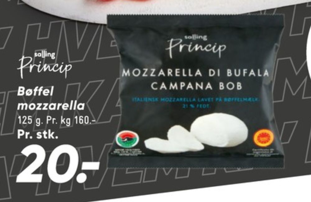 Salling Princip, Mozzarella